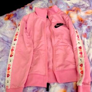 Pink Girls Nike sweater